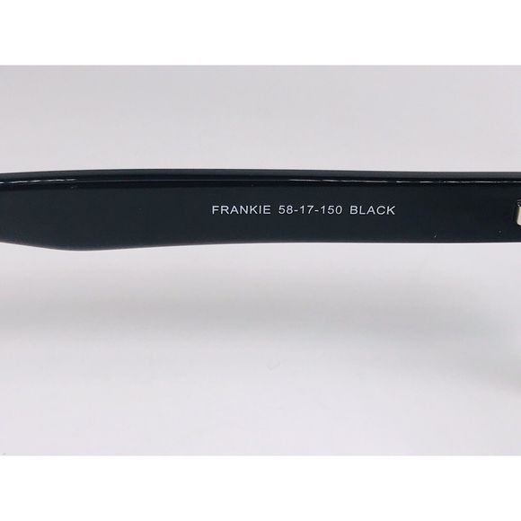 New Wide Guyz Black FRANKIE Eyeglasses 58mm for The Stylish Large Man - Picture 11 of 12